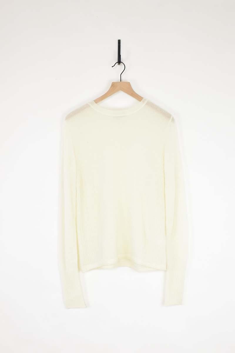 ICHI ANTIQUITES Japan Whole Garment Pullover - White
