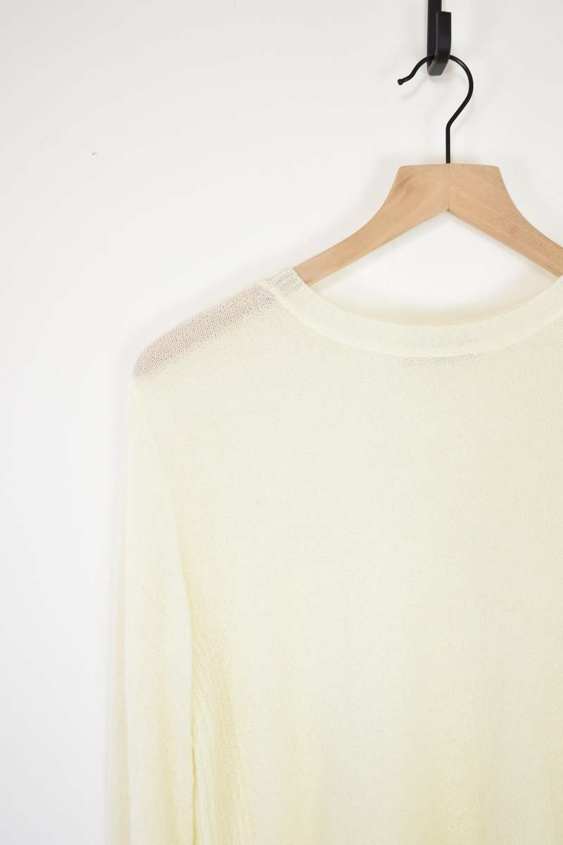 ICHI ANTIQUITES Japan Whole Garment Pullover - White