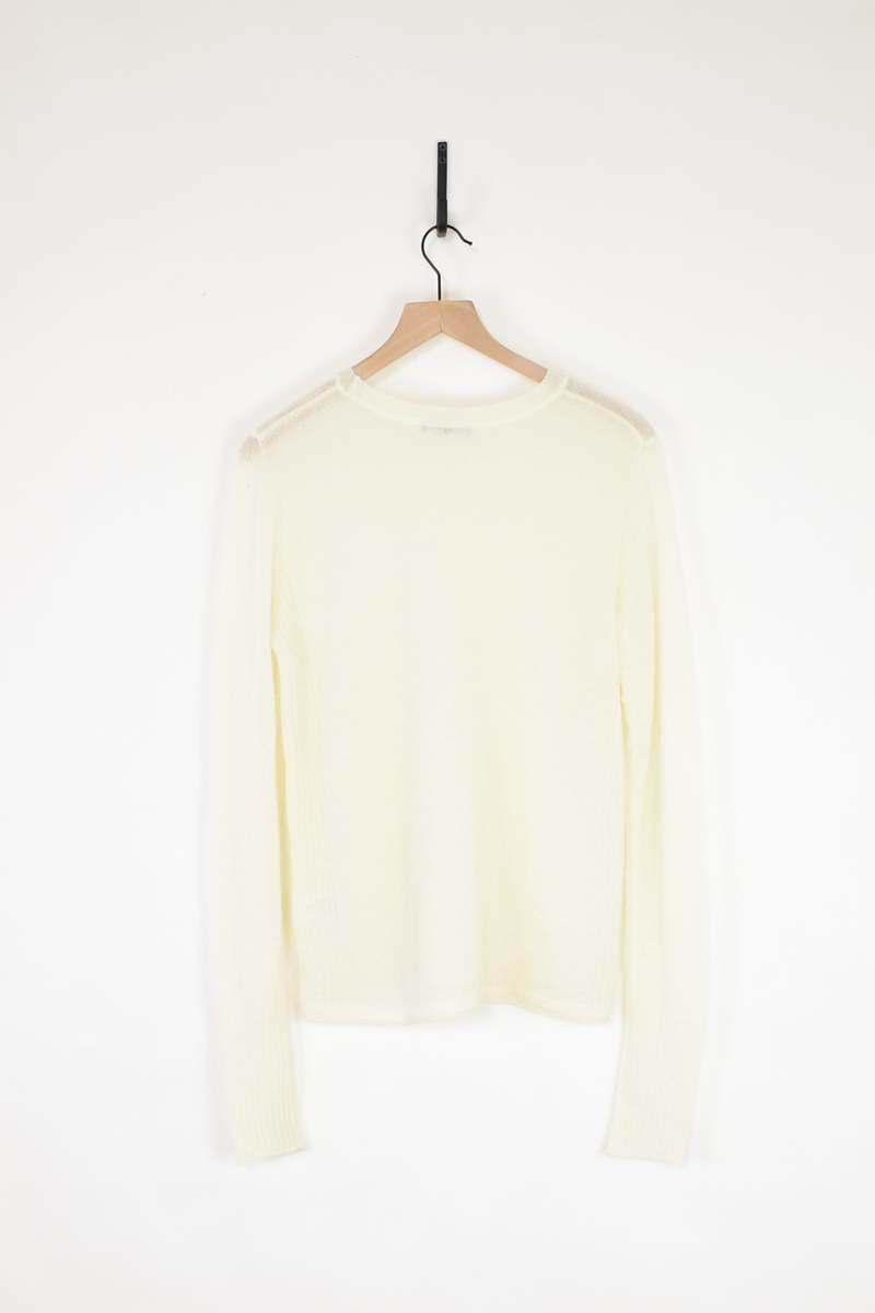 ICHI ANTIQUITES Japan Whole Garment Pullover - White