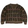 PORTOBELLO'S Mid-Century Jacquard Stranded Virgin Wool Pullover - Butterscotch - Thumbnail 1