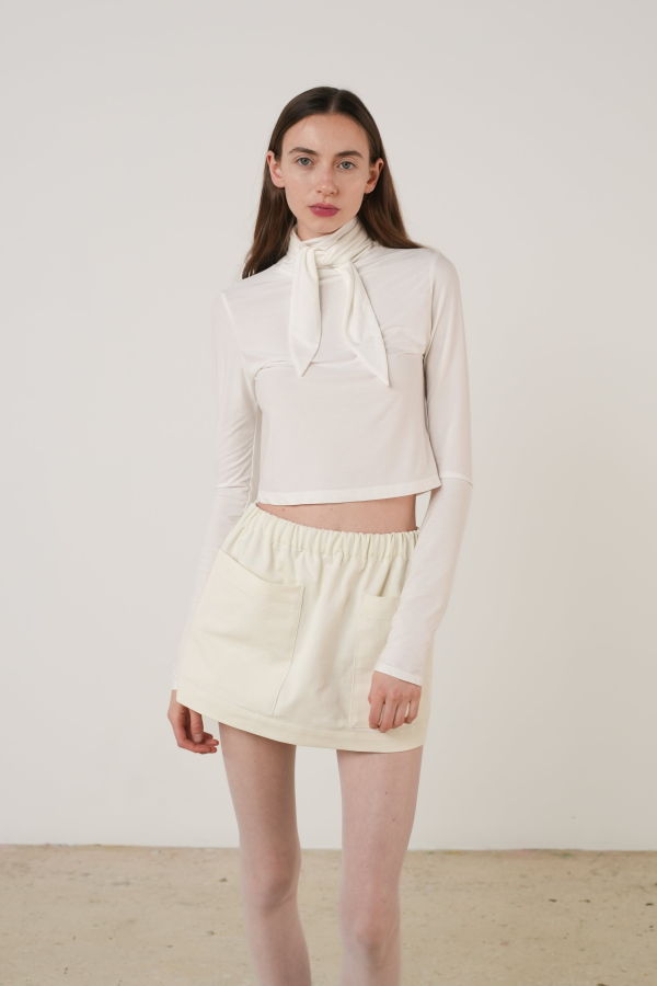 Cvet Préri Easy Mini Skirt - Ivory