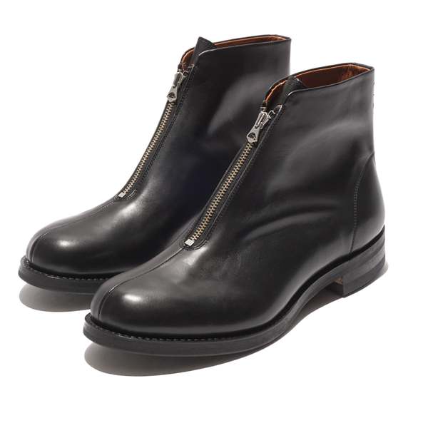 Phigvel Aviator Zip Boots - Black | Garmentory