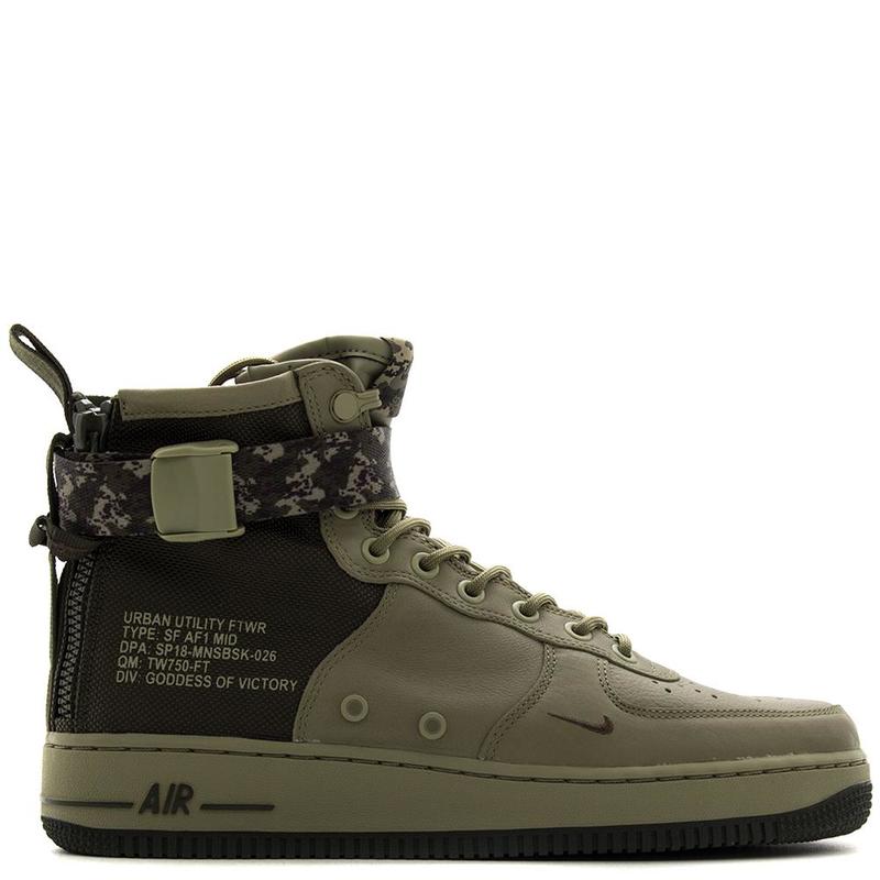Nike SF Air Force Mid Neutral Olive Garmentory