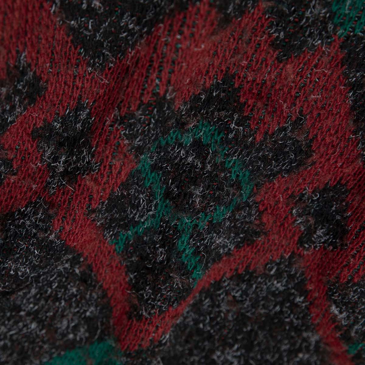 Bruno Altonelli Folk Art Jacquard Stockinette Brushed Wool Blend Jumper - Emerald - Image 3 of 4