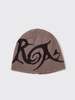 ROA Graphic Beanie - Taupe/Brown - Thumbnail 1