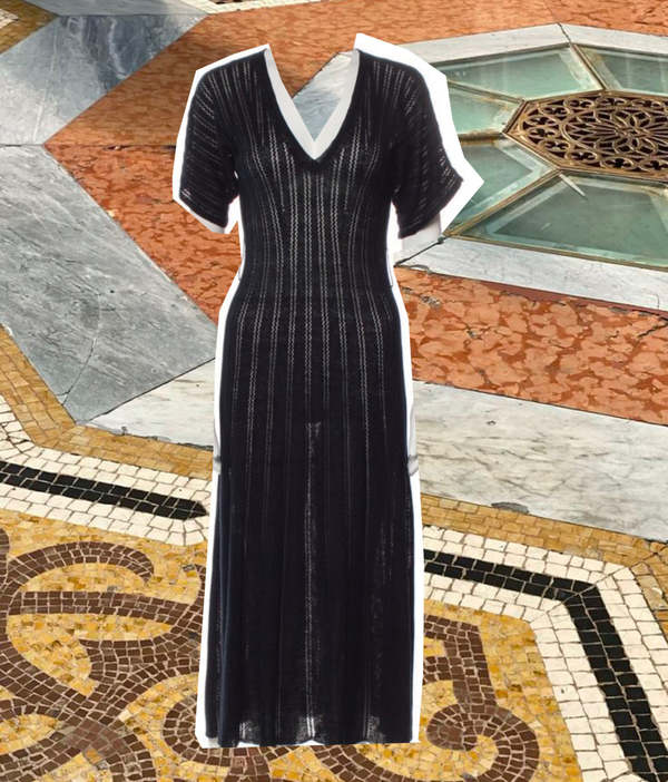 chinese dress ladies Rachel Comey Formi Dress Navy / 0. / Joan Lines Linen