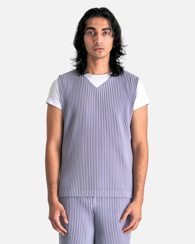 Issey Miyake Homme Plissé MC August Vest - Mole Gray