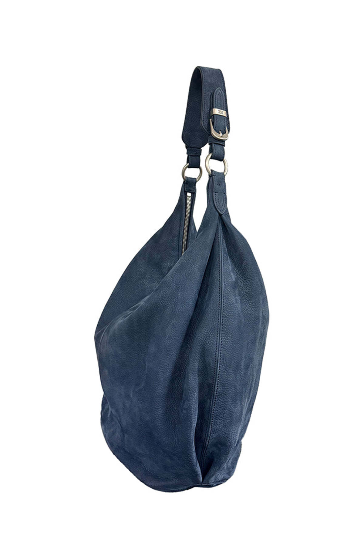 [Margesherwood] / ☆ PUMPKIN LARGE / indigo nubuck MARGESHERWOOD Large Pumpkin Bag - Indigo Nubuck | Garmentory