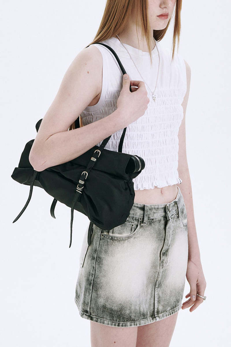 [Margesherwood ] / ☆ OVERPACKER / black MARGESHERWOOD Overpacker Bag - Black | Garmentory