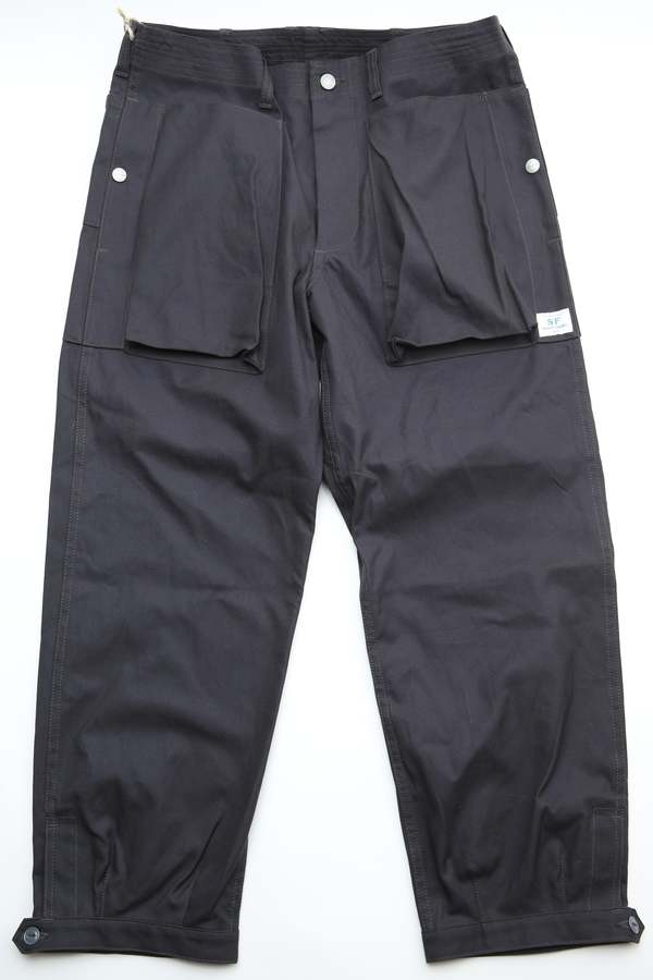 Sassafras Digs Crew 4/5 Pant - Charcoal