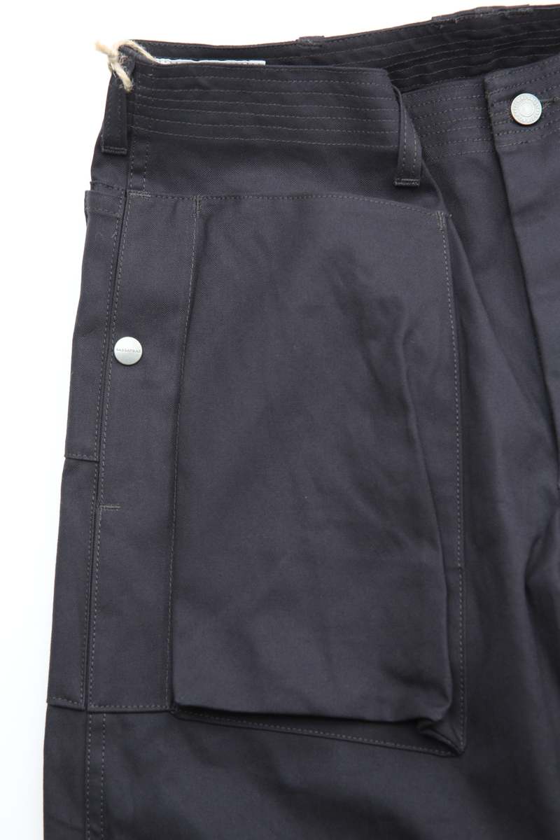 Sassafras Digs Crew 4/5 Pant - Charcoal
