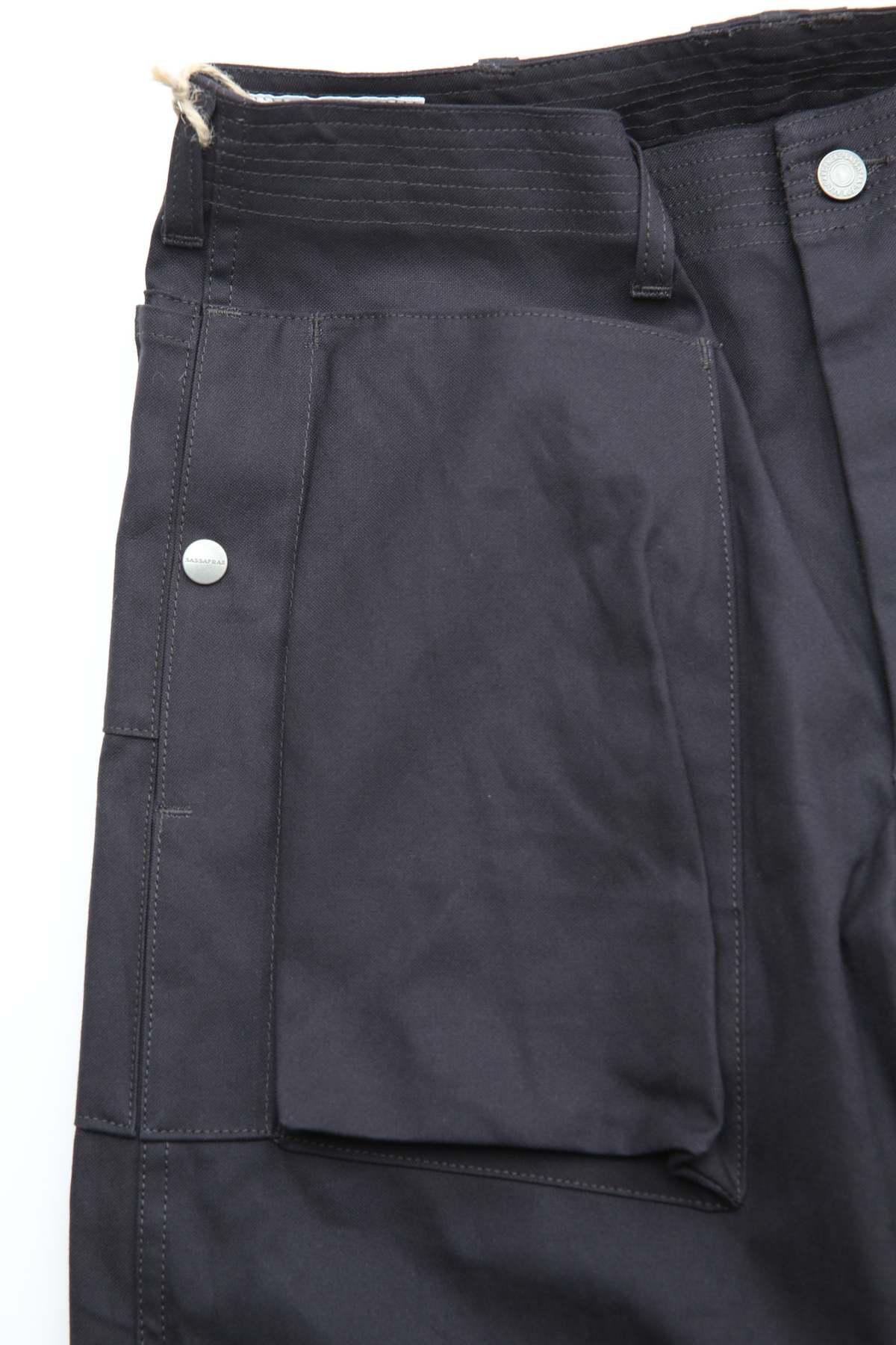 Sassafras Digs Crew 4/5 Pant - Charcoal - Image 3 of 17