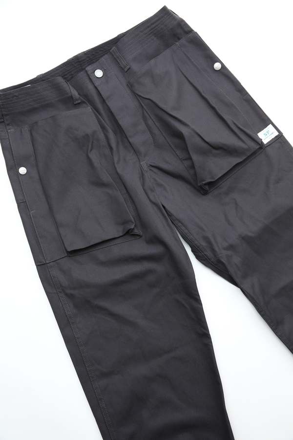 Sassafras Digs Crew 4/5 Pant - Charcoal