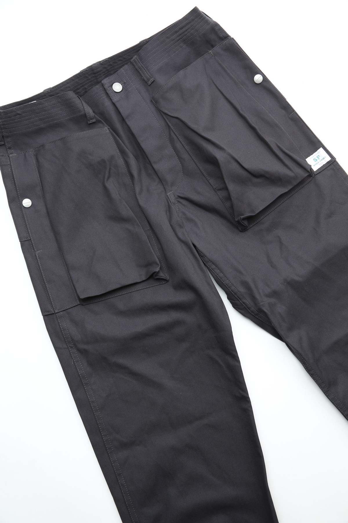 Sassafras Digs Crew 4/5 Pant - Charcoal - Image 7 of 17