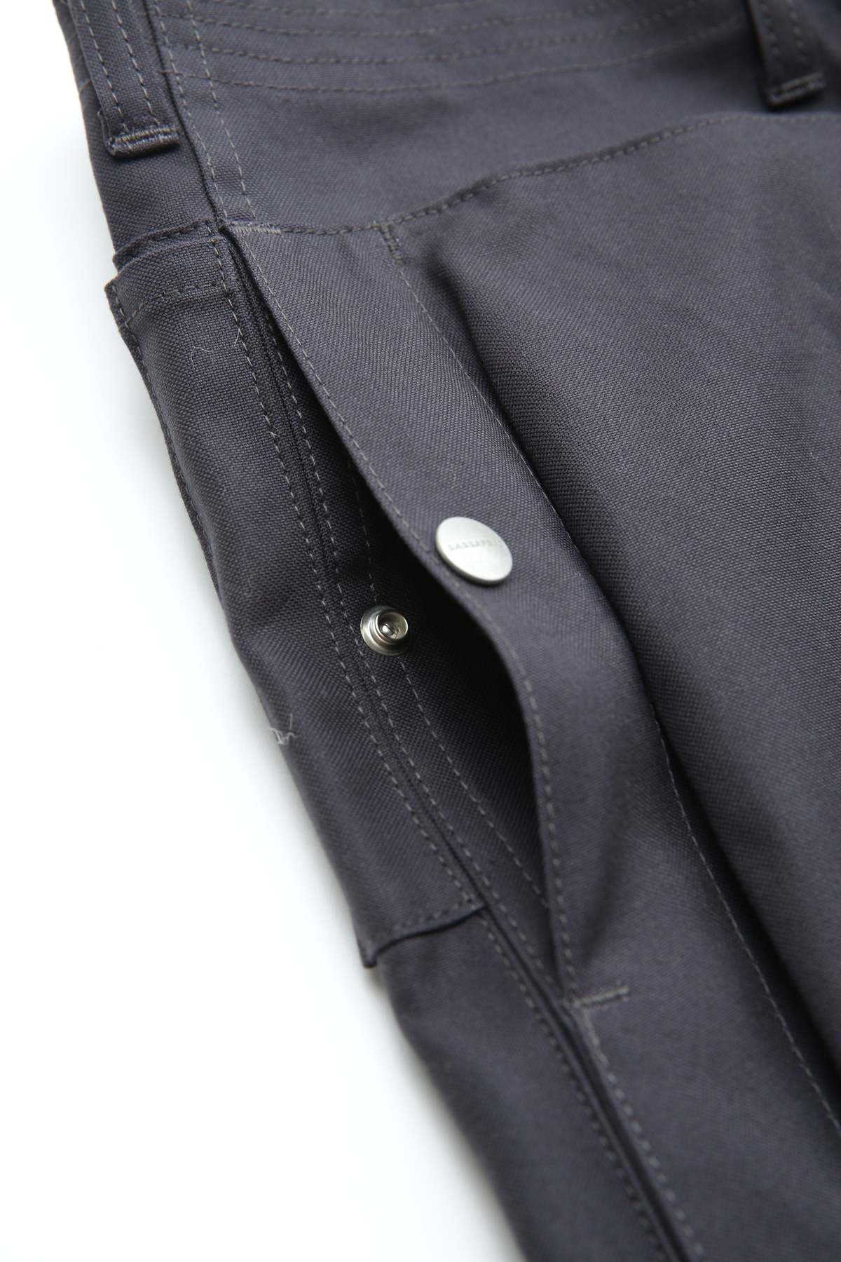 Sassafras Digs Crew 4/5 Pant - Charcoal - Image 10 of 17