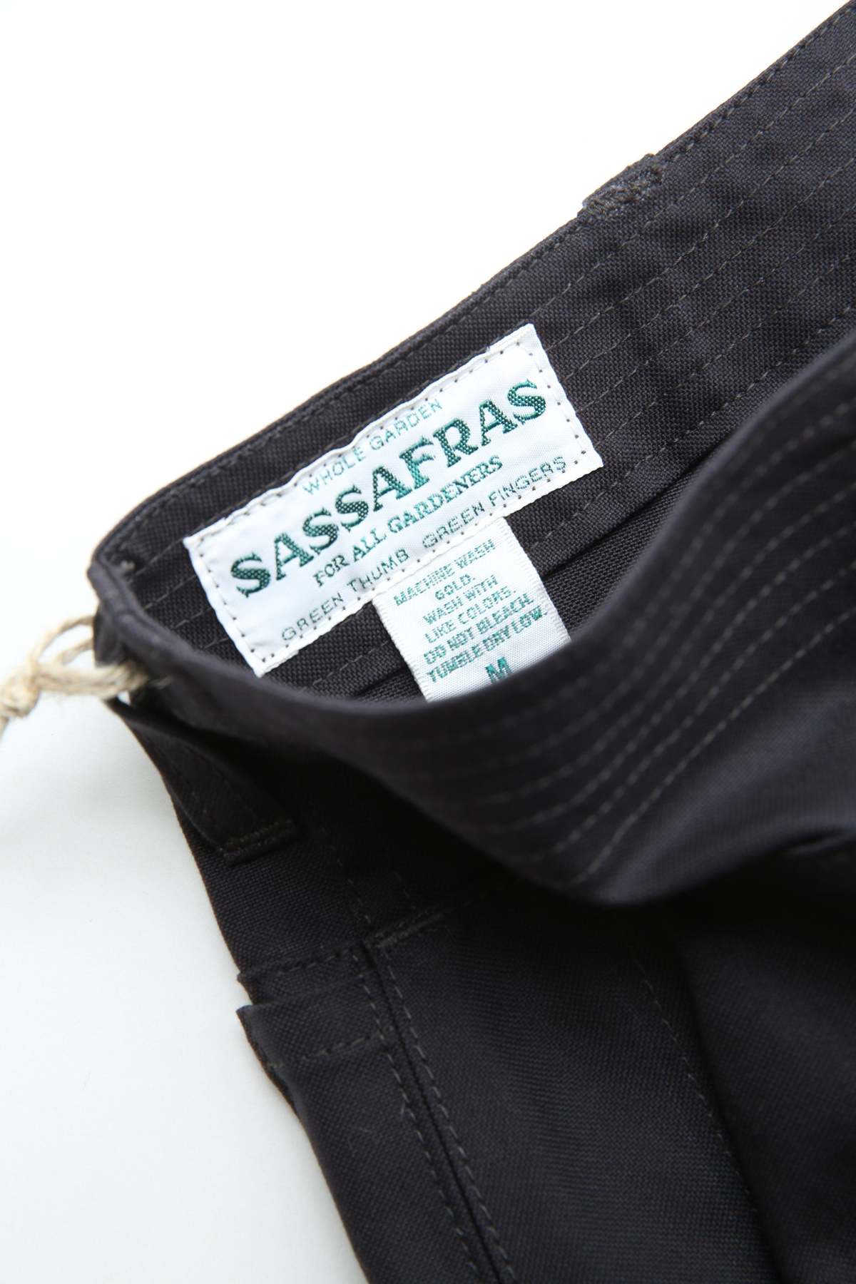 Sassafras Digs Crew 4/5 Pant - Charcoal - Image 17 of 17