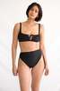 Galamaar Rouched Bottom - NOIR - Thumbnail 2