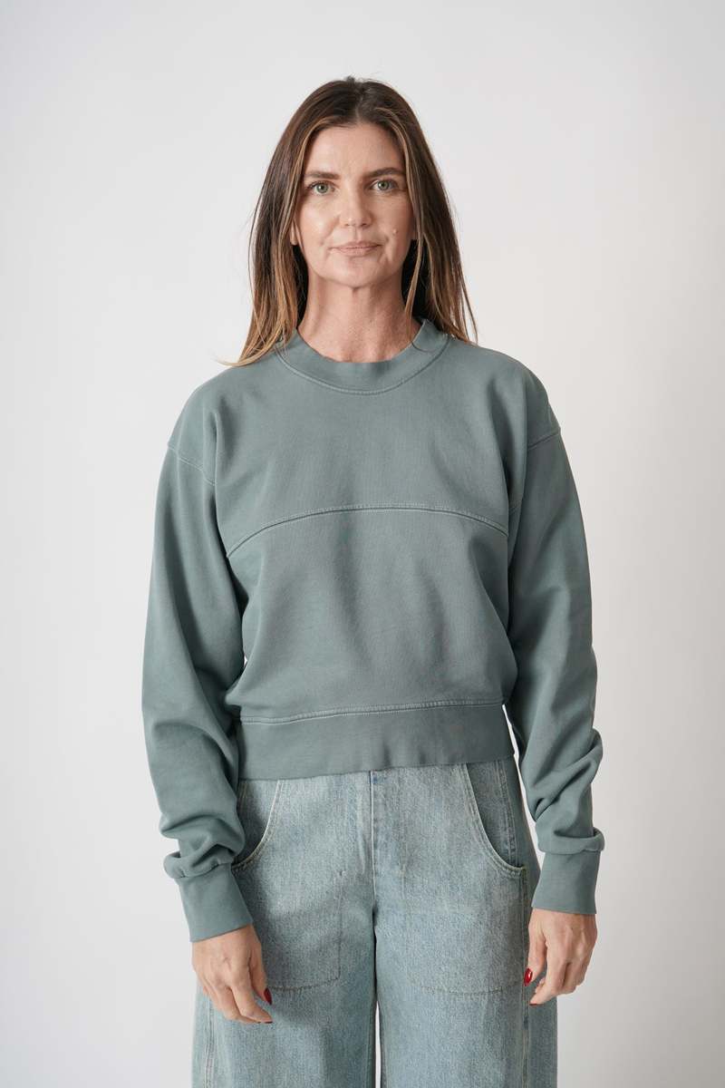 Rachel Comey Marin Sweatshirt - Petrol Rachel Comey Marin Sweatshirt - Petrol