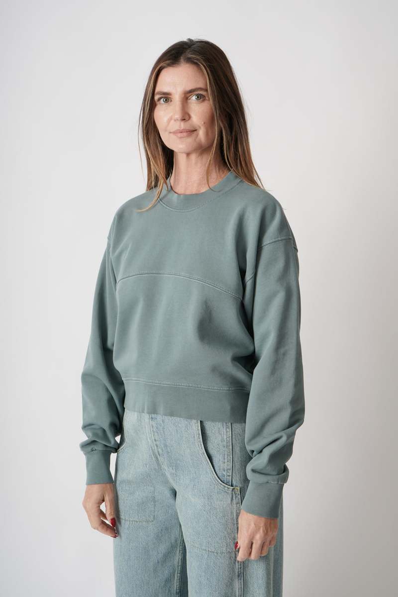 Rachel Comey Marin Sweatshirt - Petrol Rachel Comey Marin Sweatshirt - Petrol