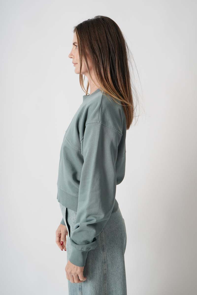 Rachel Comey Marin Sweatshirt - Petrol Rachel Comey Marin Sweatshirt - Petrol
