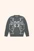 CHATEAU ORLANDO Urn Crewneck Sweater - Gray - Thumbnail 1