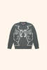 CHATEAU ORLANDO Urn Crewneck Sweater - Gray - Thumbnail 3