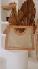 Village Thrive Cora Leather and Rattan Handbag - Thumbnail 5