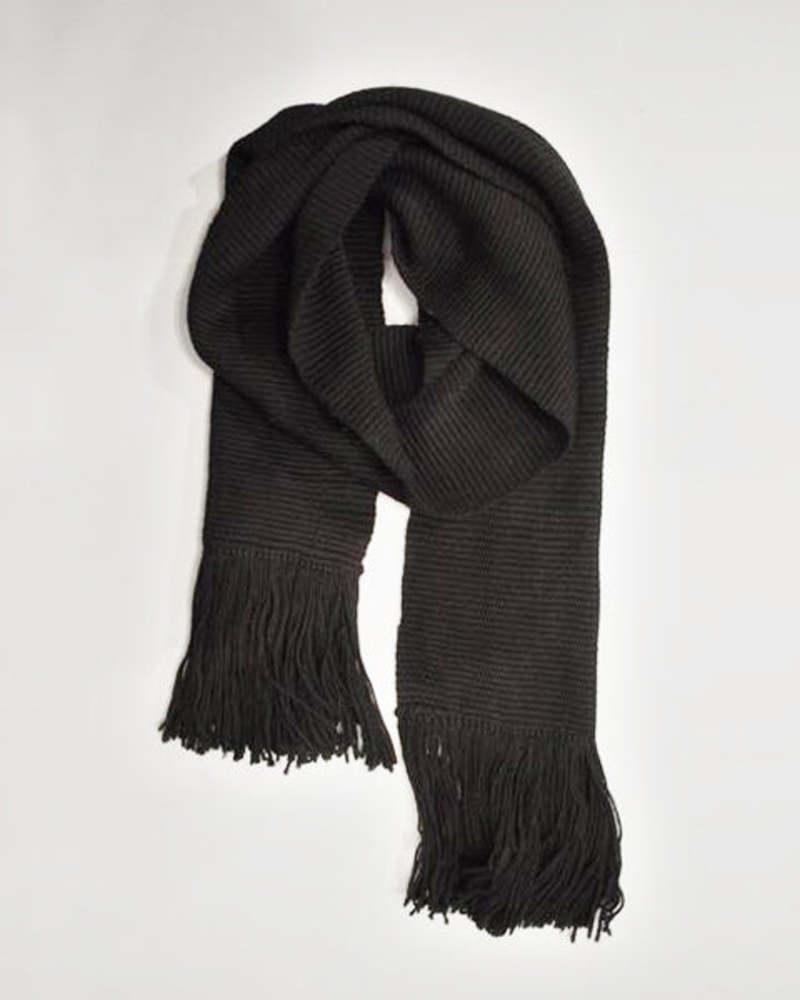 VOZ Solid Fringe Scarf