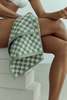 Baina Josephine Hand Towel - Sage/Chalk - Thumbnail 2