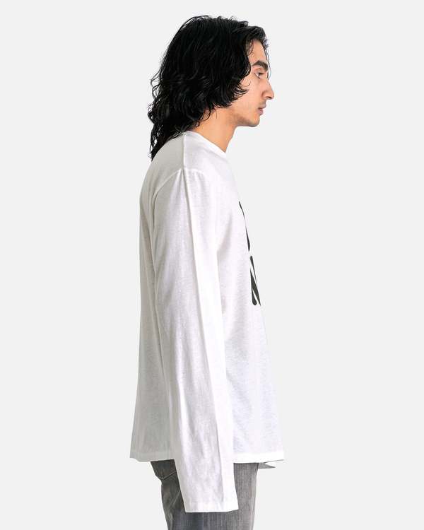 Acne Studios You Would Long Sleeve Shirt - White | Garmentory