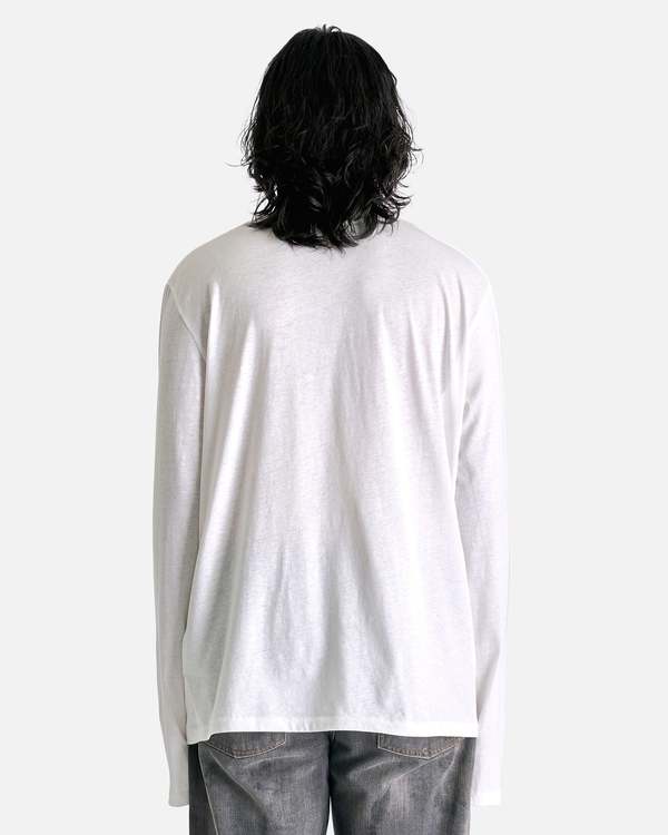 Acne Studios You Would Long Sleeve Shirt - White | Garmentory