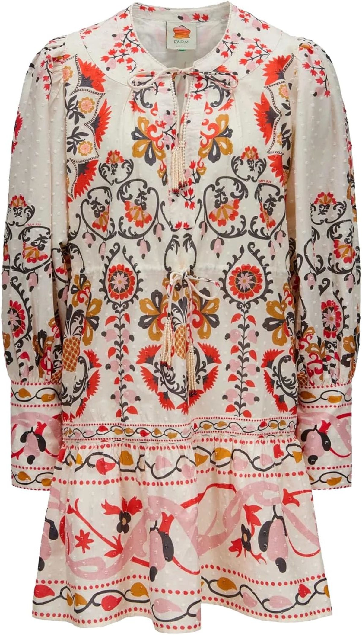 white christmas dresses THE MANDALA DRESS – Leafy Natural Couture main image 0