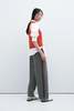 Cordera Merino Pointelle Pants - Grey - Thumbnail 1