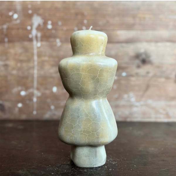 Lau Candle Soil Dye Indigo Candle 22 - Indigo/Soil