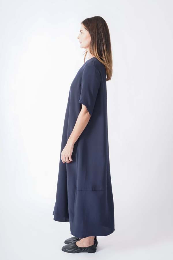 Tibi Silk T-Shirt Dress | Garmentory
