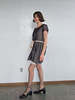 Vintage Layered Silk Organza Dress - Thumbnail 5