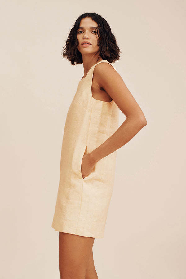 posse rio mini dress POSSE Rio Button Mini Dress