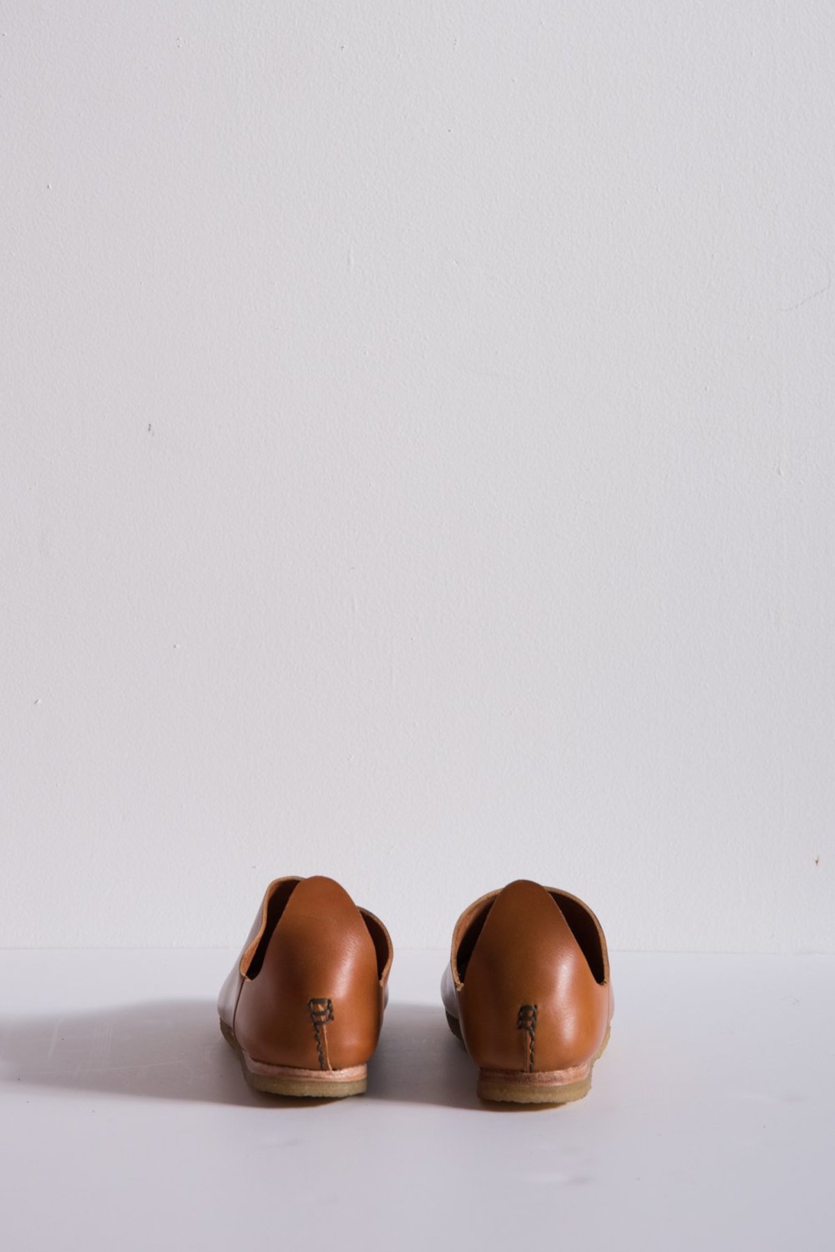 RAKU Babush Fringe Leather Shoe - Bright Orange - Image 3 of 3