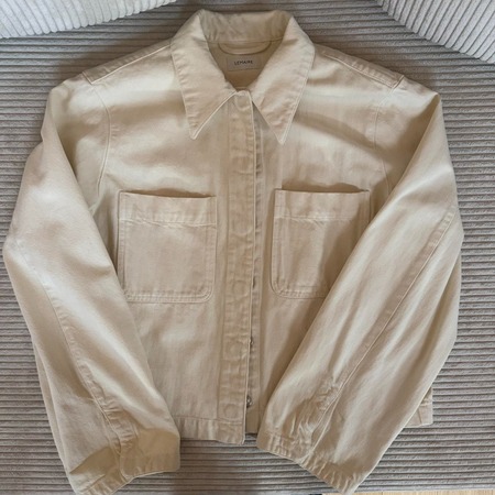 Lemaire Trucker Jacket - Dark Chocolate | Garmentory