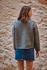 L'ENVERS Calamity Merino Wool Knit Jacket - Ash Grey - Thumbnail 5