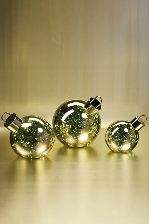 Zodax LED Glass Oversized Medium Ball Ornament