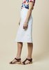 Harvey Faircloth Denim Pencil Skirt - White - Thumbnail 3