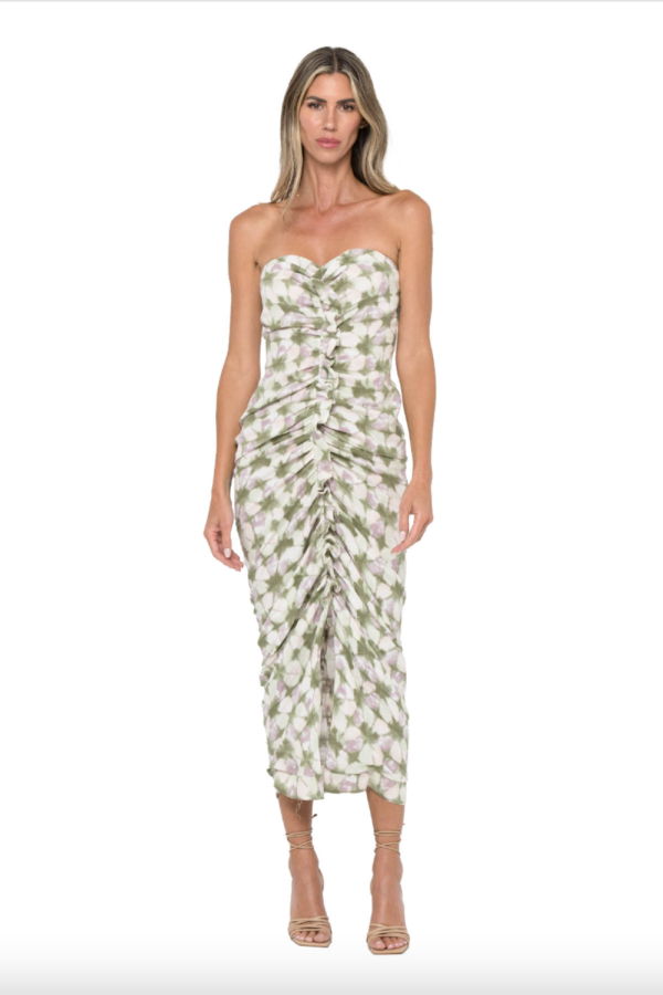 JBQ Cyrus Double Gauze Dress - Lilac/Vine