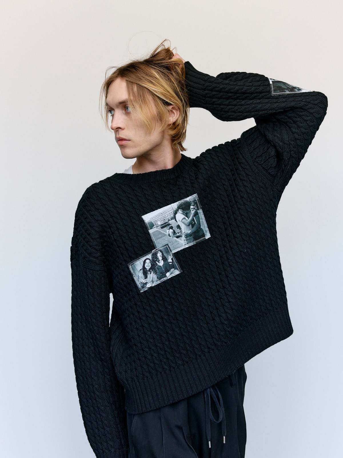 [CRITIC] BASIC WORMHOLE SWEATSHIRT /追跡付 CRITICのBASIC WORMHOLE SWEATSHIRT 全3色