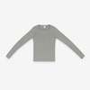 Extreme Cashmere Eel Cotton-Cashmere Top - Grey - Thumbnail 2