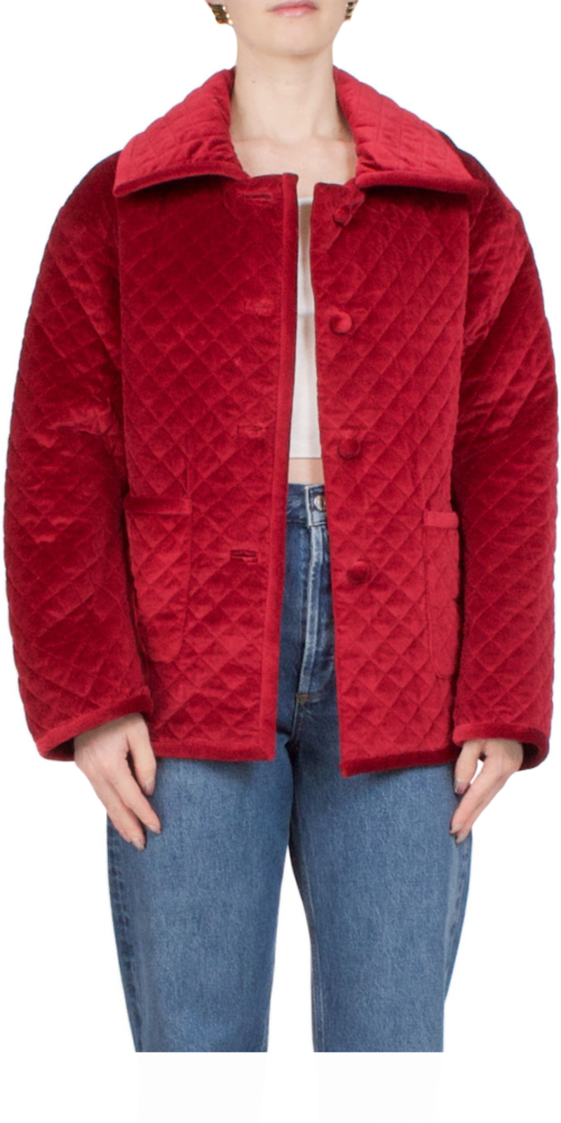 Posse Marley Jacket - Red Velvet Posse Marley Jacket - Red Velvet