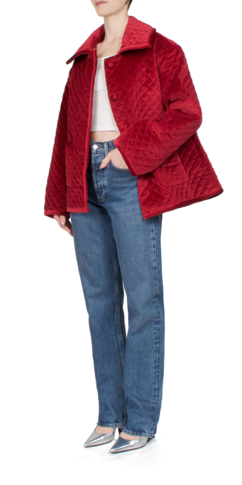 Posse Marley Jacket - Red Velvet Posse Marley Jacket - Red Velvet