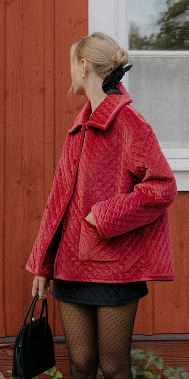 Posse Marley Jacket - Red Velvet Posse Marley Jacket - Red Velvet