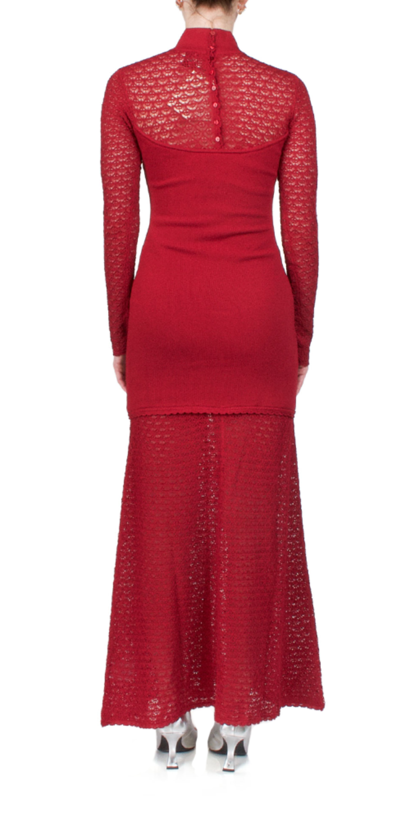 Posse Romy High Neck Dress - Chilli Posse Romy High Neck Dress - Chilli