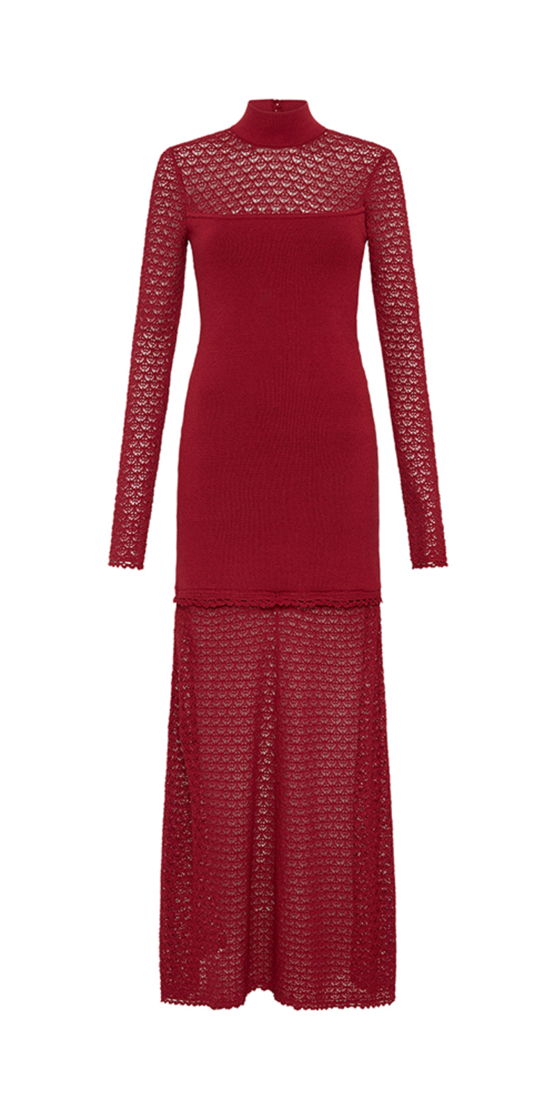 Posse Romy High Neck Dress - Chilli Posse Romy High Neck Dress - Chilli
